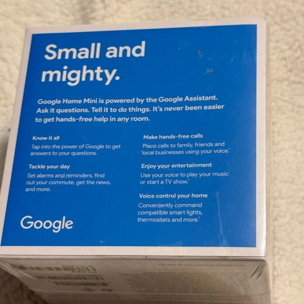 Google Home Mini in Charcoal Gray
